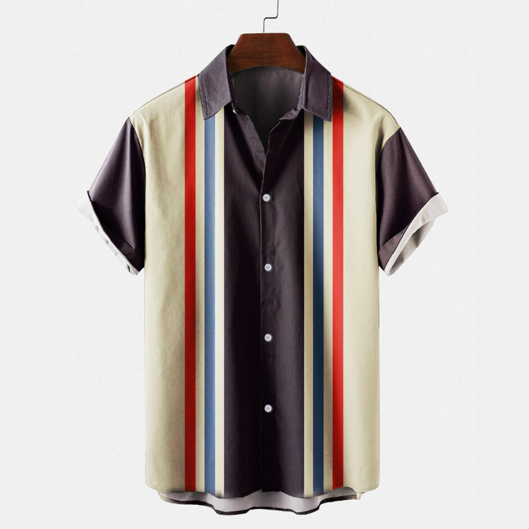 Chemise rétro Vermillon