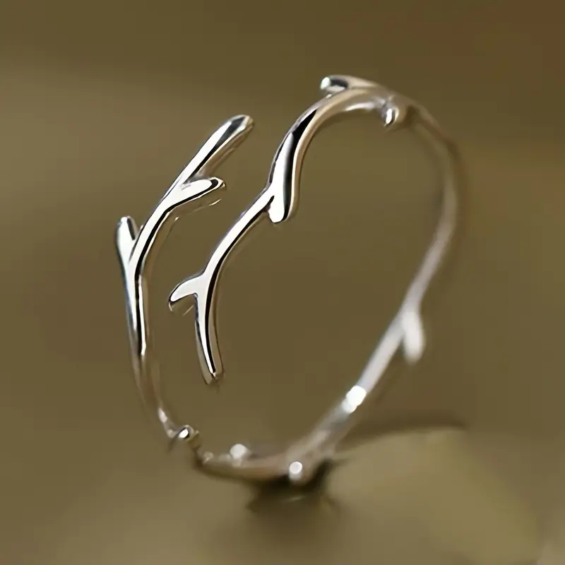 Anneau de branche en argent