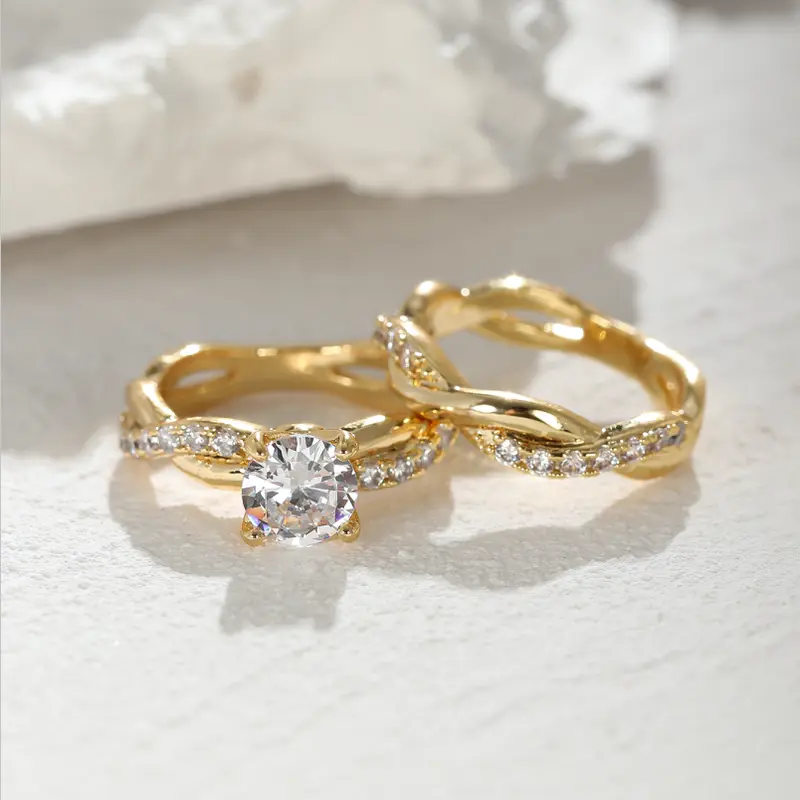 Bague vintage scintillante