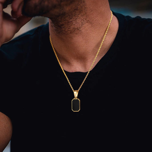 Collier pour Homme Onyx - Eliano
