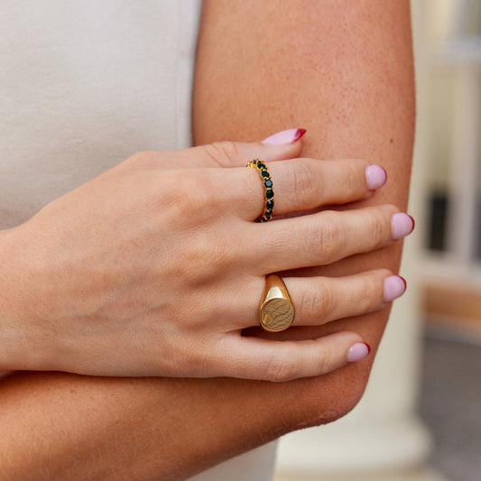 Bague Signet en or Savina