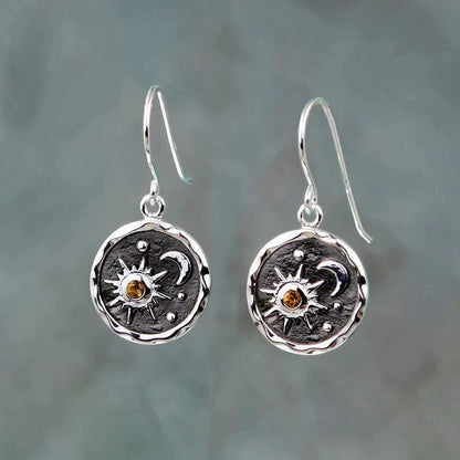 Sonne et Mond Boucles d Oreilles Boho Vermeil Collection Exclusivité Édition Limitée