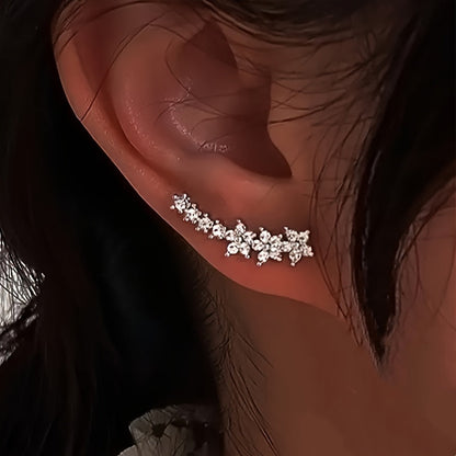 Boucles D Oreilles, Argent Or Rose Collection Édition Limitée Pour Tous Les Styles