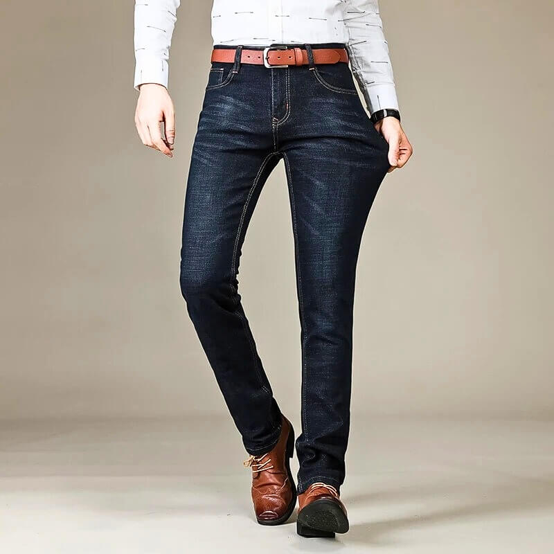 Pantalon en jean moderne slim-fit pour hommes