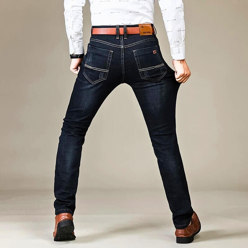 Pantalon en jean moderne slim-fit pour hommes