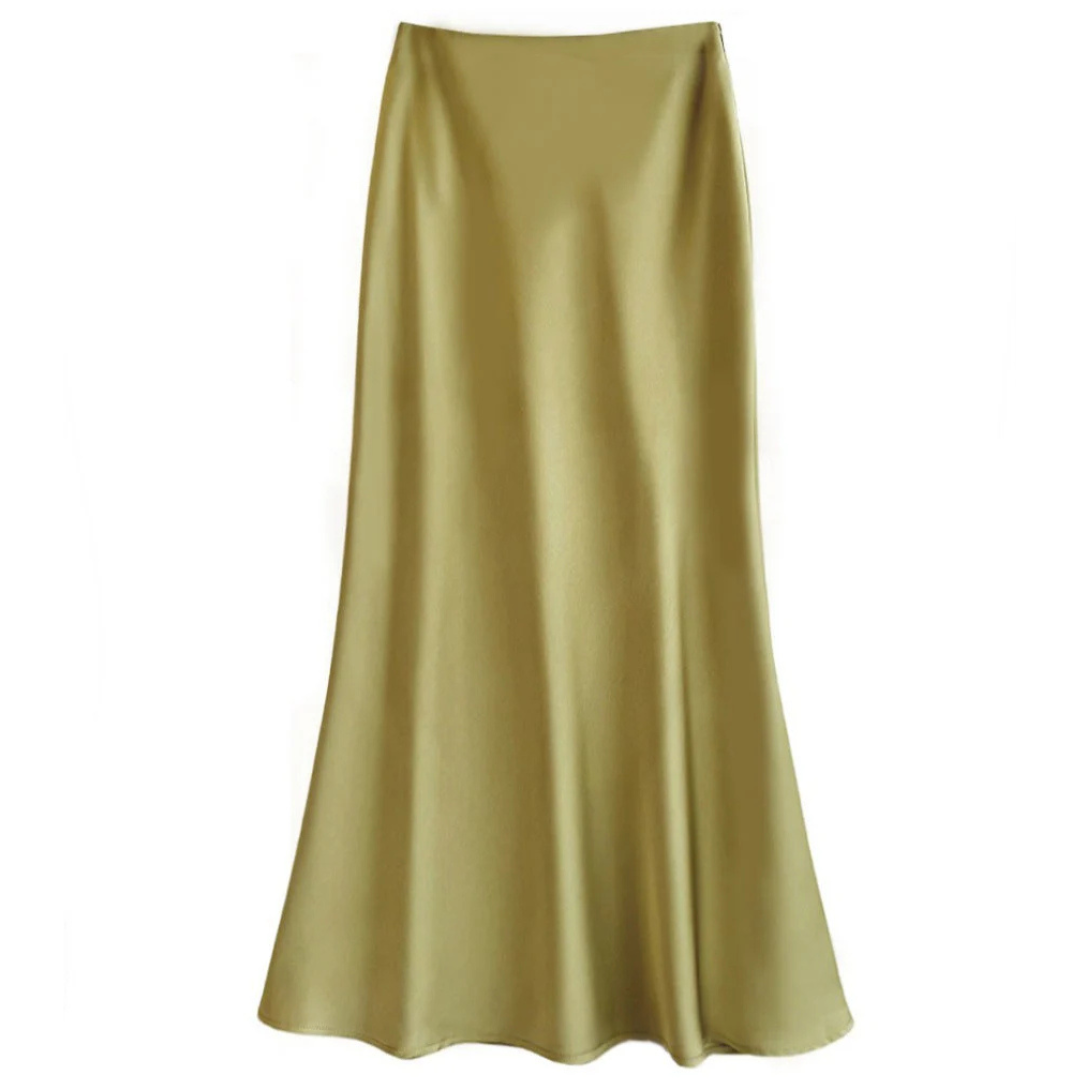 Jupe d'été A-Line pour femmes - taille haute, légère & confortable