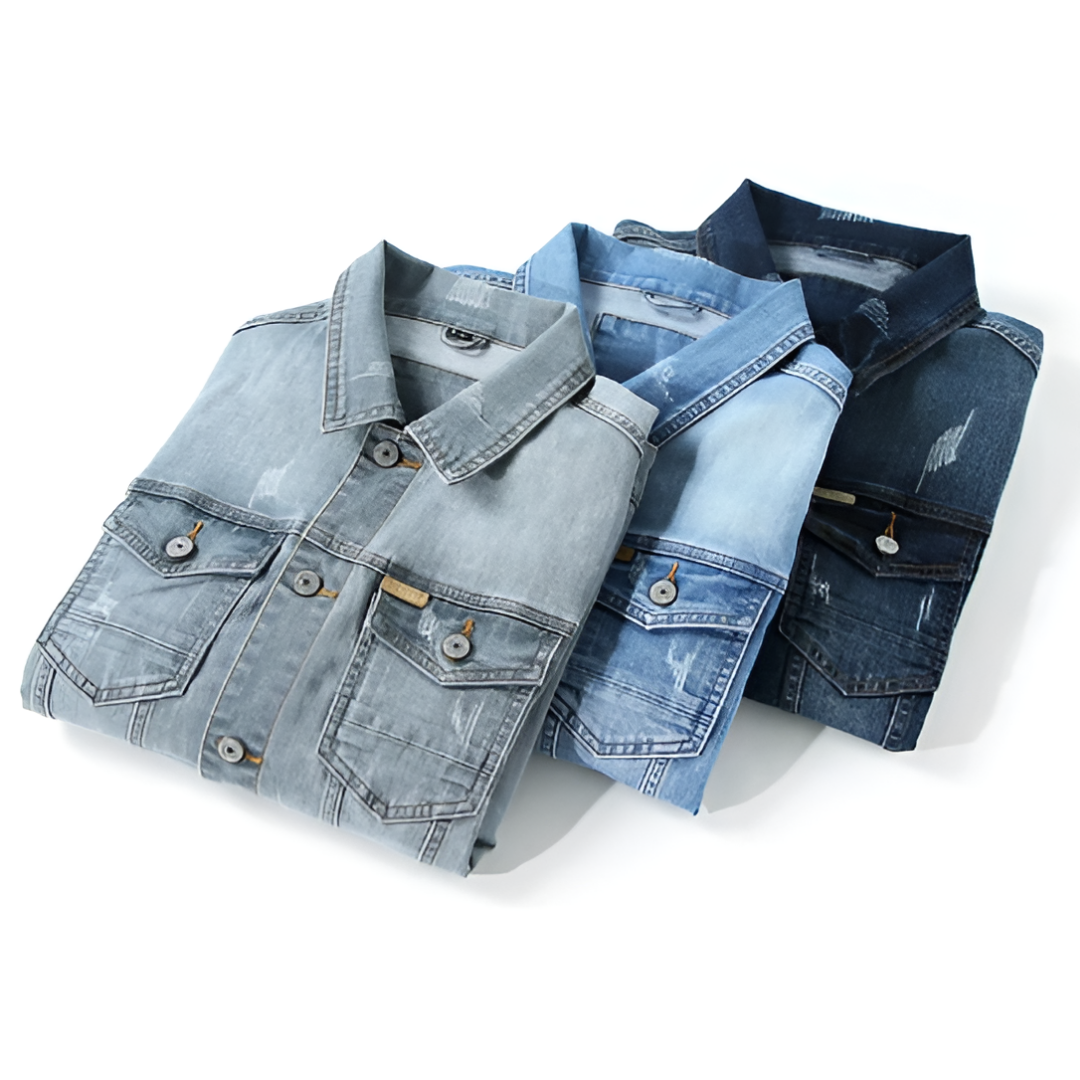 Jack - Vestes en denim classiques pour hommes