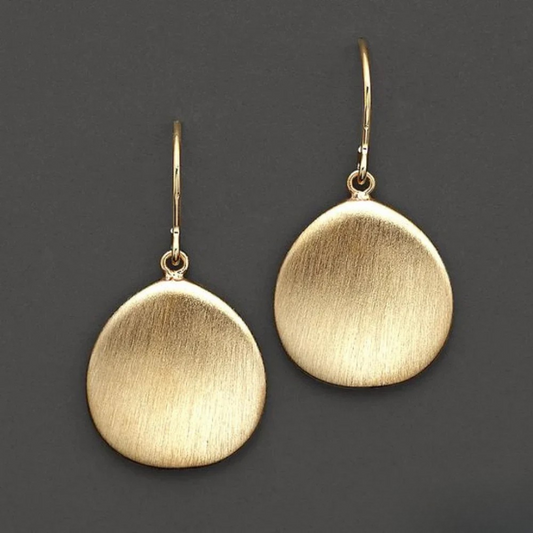Olivia Sophia Boucles D'Oreilles Or Jaune Collection Retro Édition Limitée Pour Collection Privée
