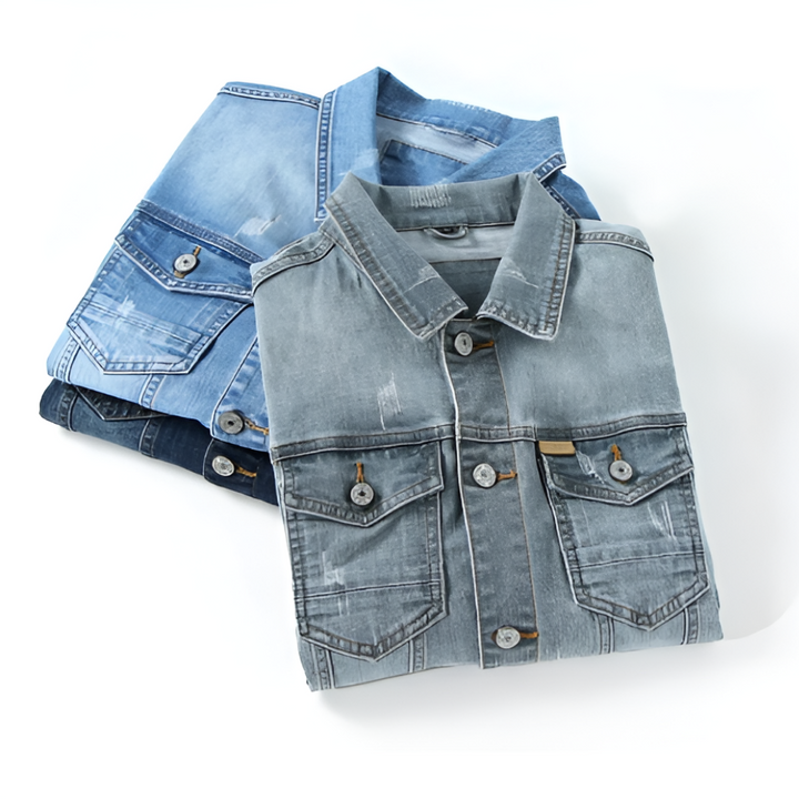 Jack - Vestes en denim classiques pour hommes