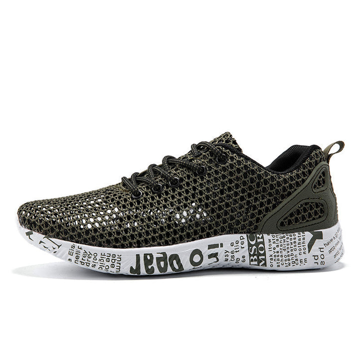 Chaussures respirantes pour hommes avec design en maille et semelle urbaine - Aksel
