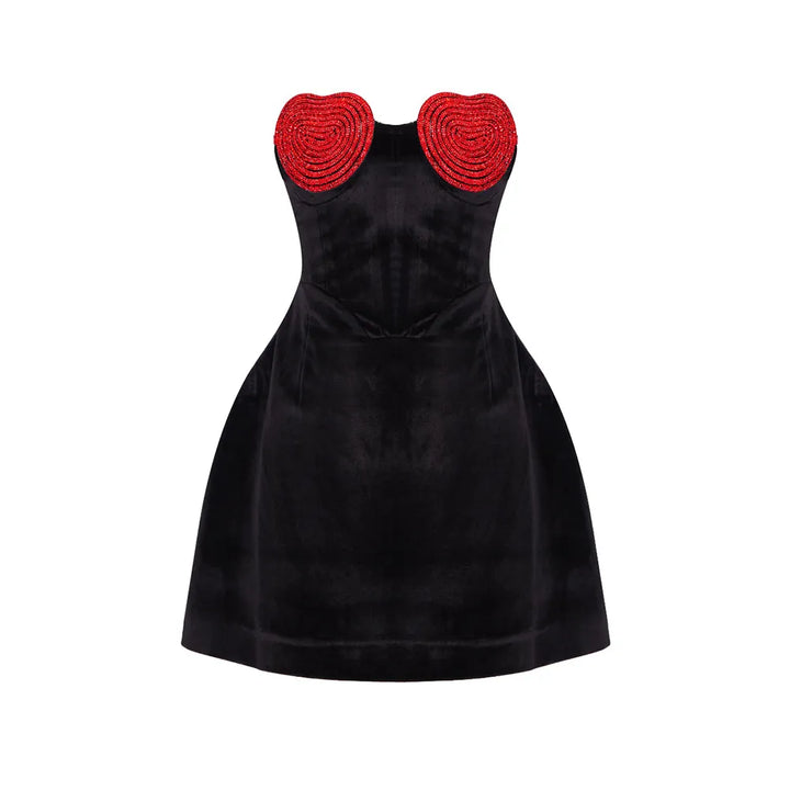 Ariella - Mini Robe Bustier Élégante