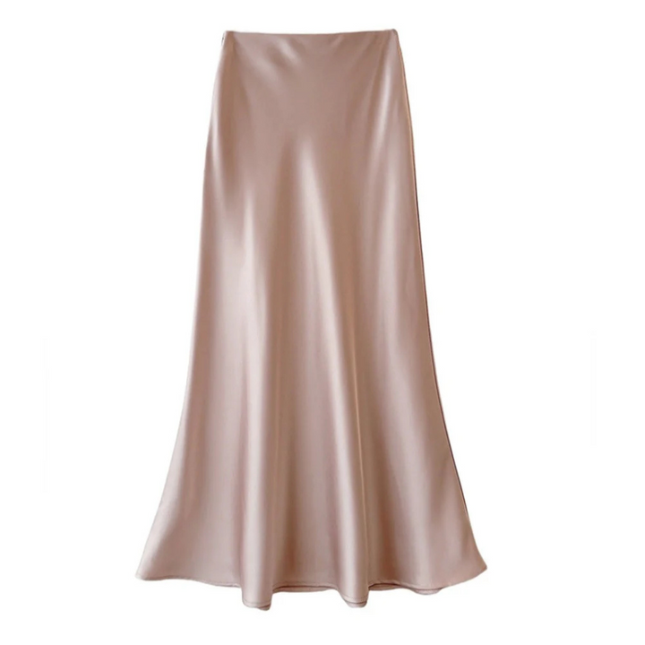 Jupe d'été A-Line pour femmes - taille haute, légère & confortable