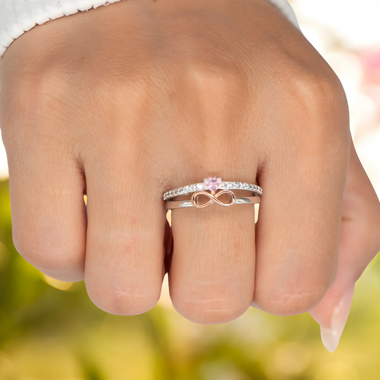 Bague Eternelle Infinity - Mère & Fille