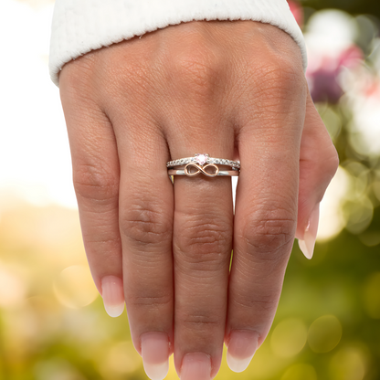 Bague Eternelle Infinity - Mère & Fille