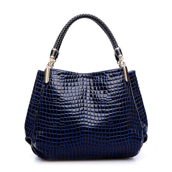 Sac à bandoulière texturé à effet brillant pour femme - Isadora