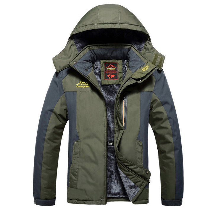 Veste homme doublée imperméable avec capuche - Cavalieri
