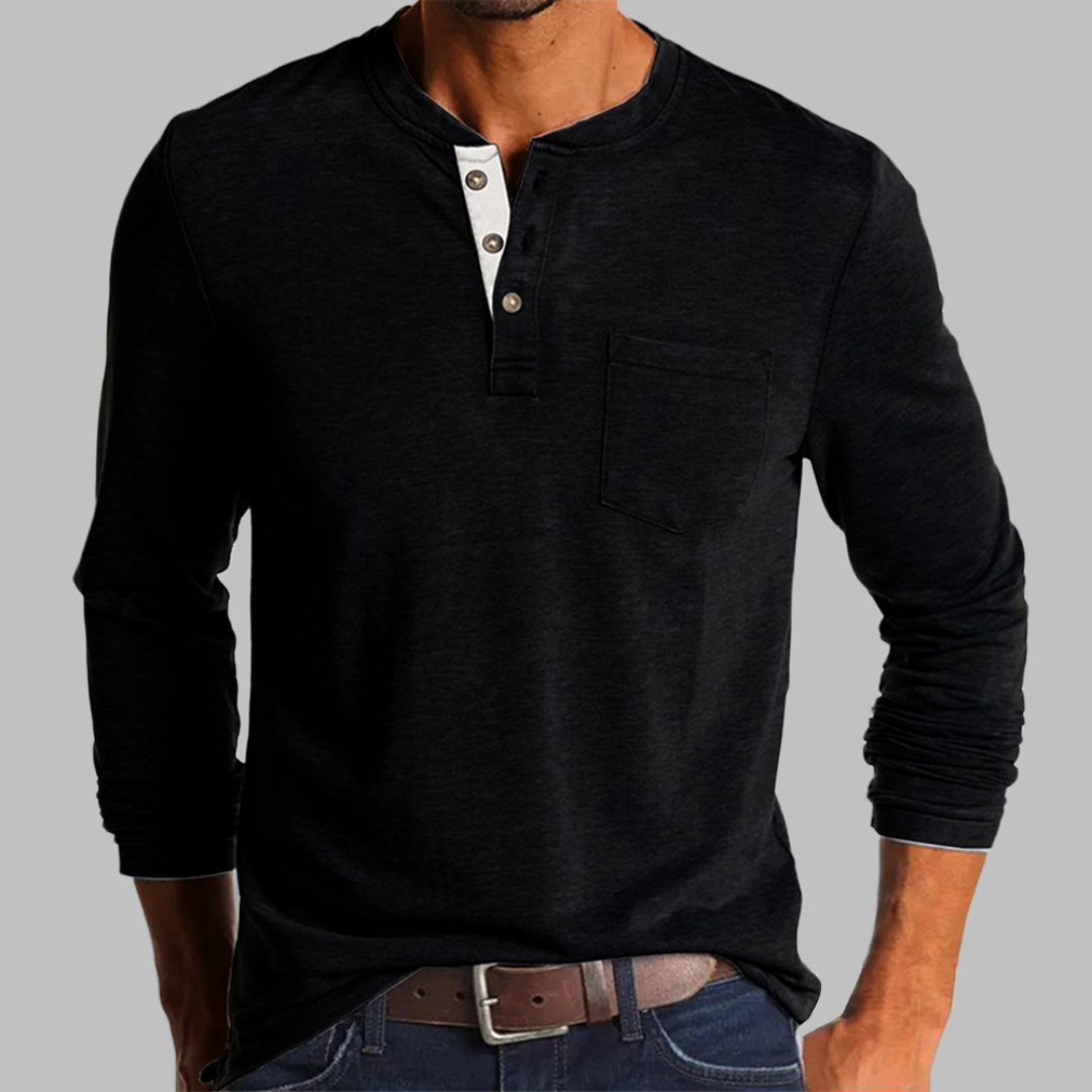 Tobias - Chemise boutonnée confortable pour hommes