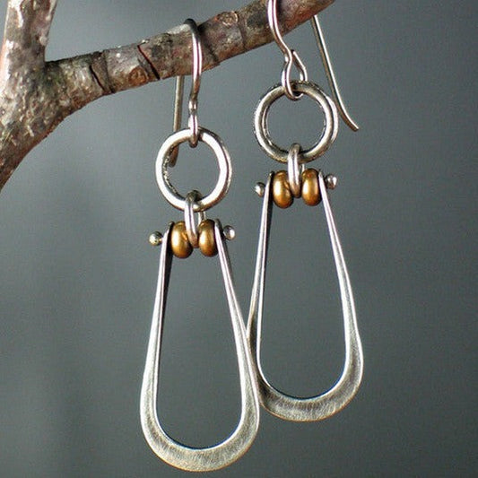 Boucles Pendantes Argent Vintage Édition Limitée Collection Précieuse Élégante