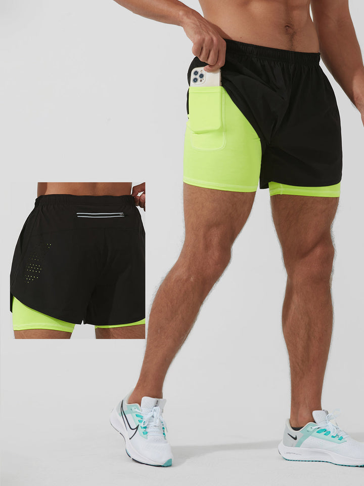 Interval Short 2 en 1 avec doublure