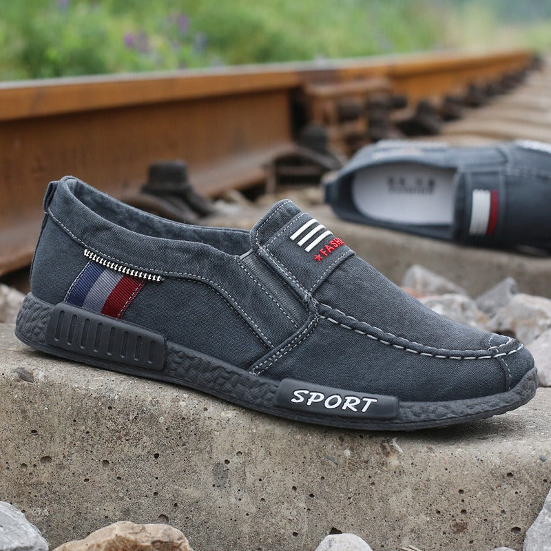 Mocassins en toile respirante pour hommes, style décontracté - Mateo