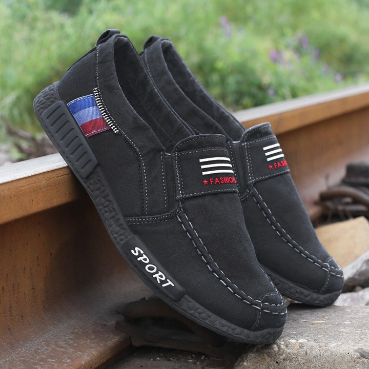 Mocassins en toile respirante pour hommes, style décontracté - Mateo
