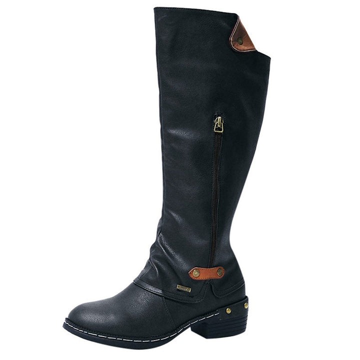 Wienlaka - Bottes Hautes à Fermeture Éclair
