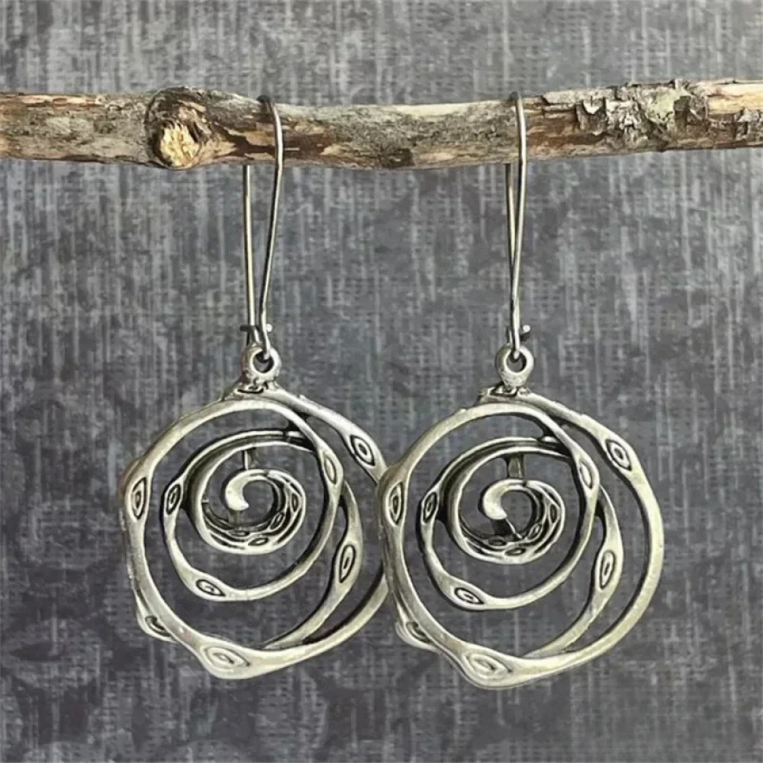 Labyrinth Argent Boucles D Oreilles Collection Exclusive Limitee