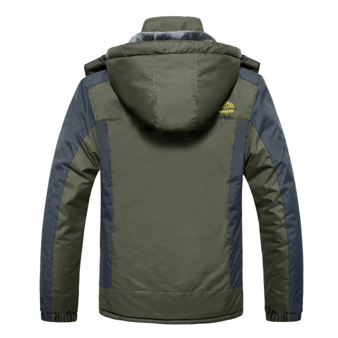 Veste homme doublée imperméable avec capuche - Cavalieri