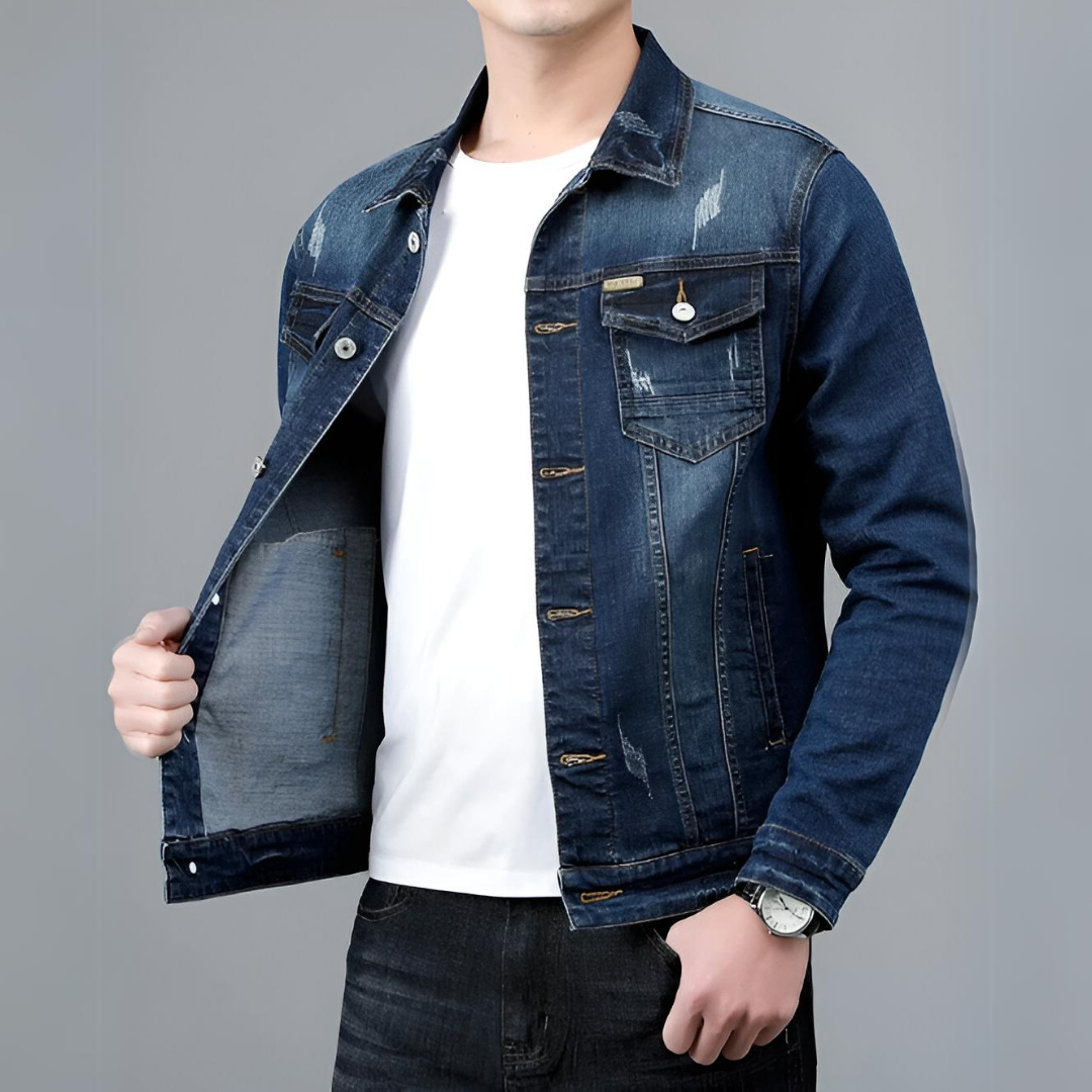 Jack - Vestes en denim classiques pour hommes