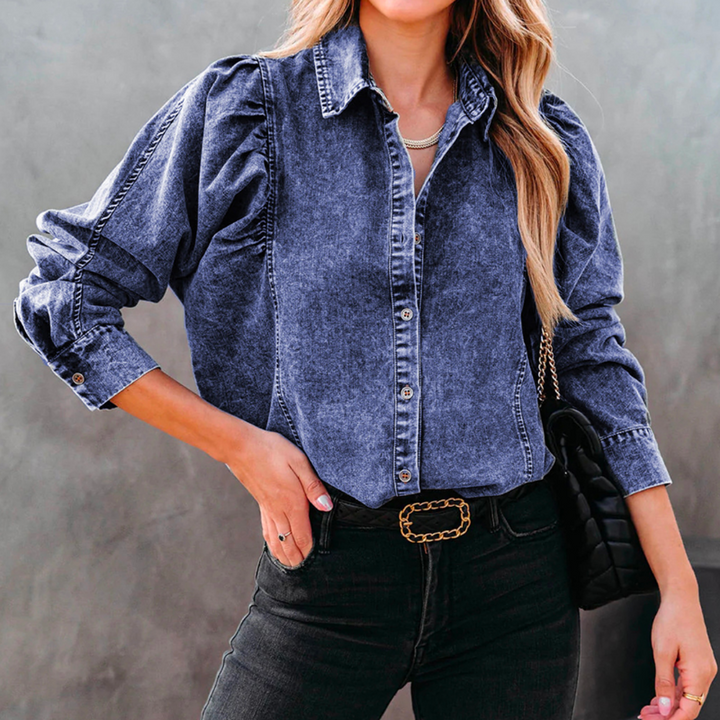 Daphne - Blouse en denim élégante