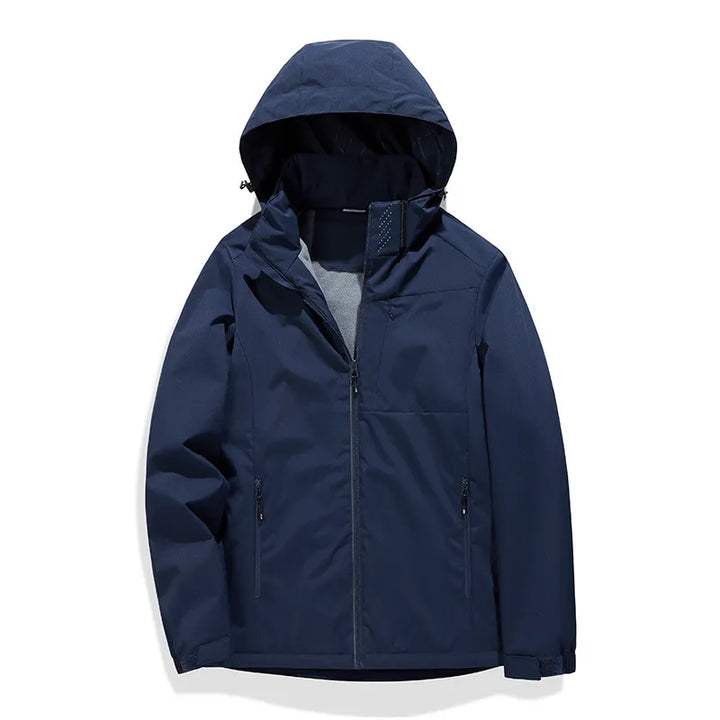 Kasy - Veste Coquille Imperméable Doublée en Fleece