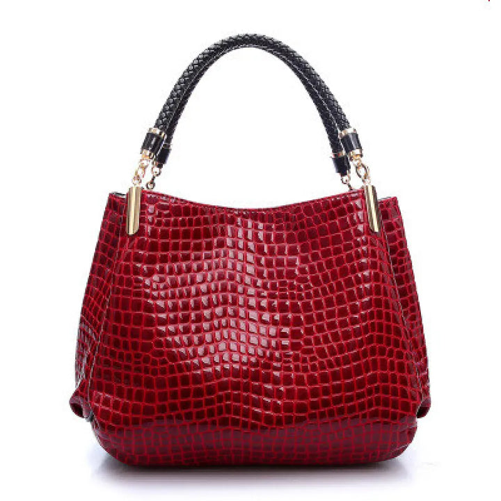 Sac à bandoulière texturé à effet brillant pour femme - Isadora