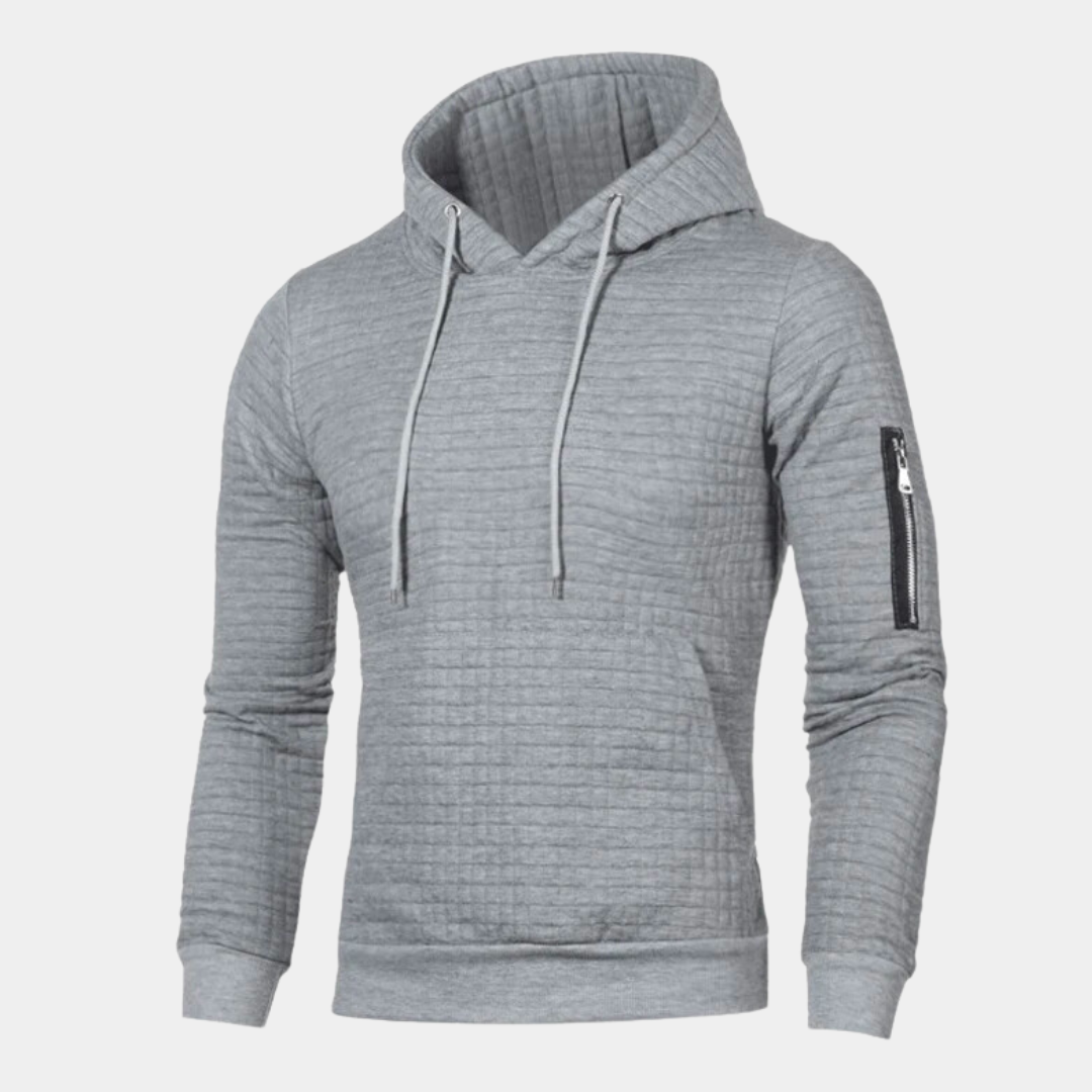 Zack - Sweat à capuche tendance et doux pour homme