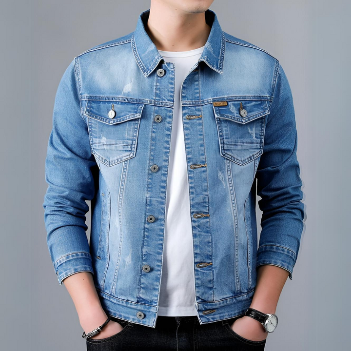 Jack - Vestes en denim classiques pour hommes