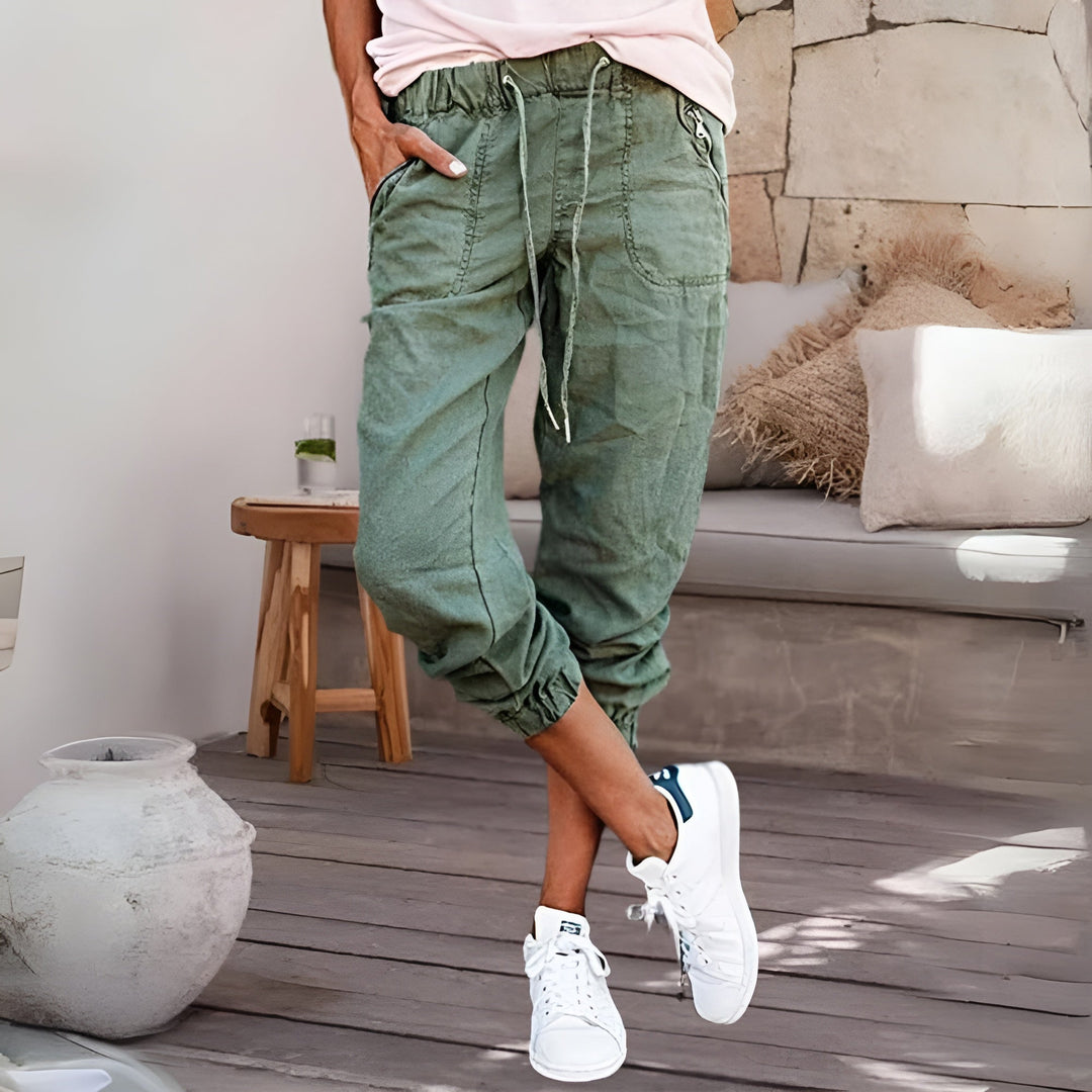 Andrea - Pantalon cargo élégant pour femmes