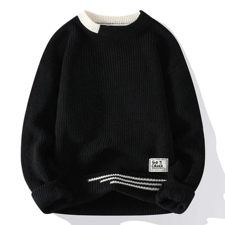 Pull en maille douce pour hommes