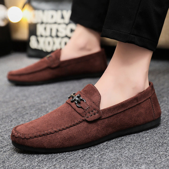 Mocassins en daim souple pour hommes, style décontracté - Mateo