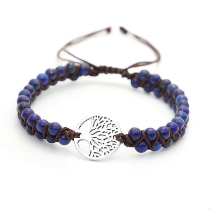 Bracelet de yoga avec breloque en forme d'arbre de vie