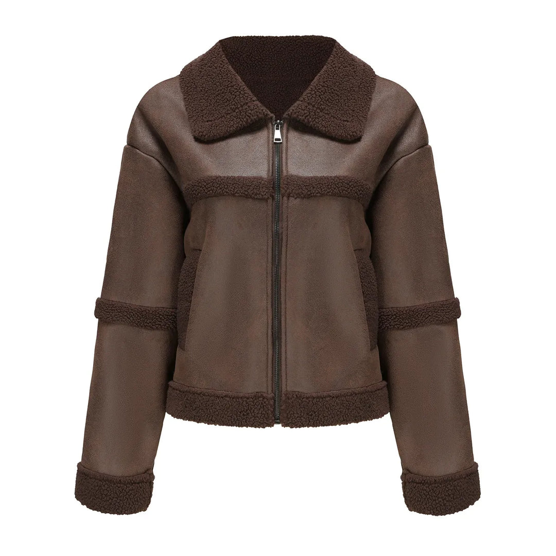 Gia - Veste en Fleece Chaude et Tendance pour Femme