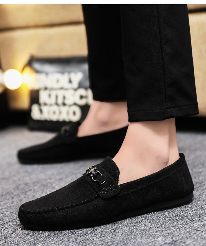Mocassins en daim souple pour hommes, style décontracté - Mateo