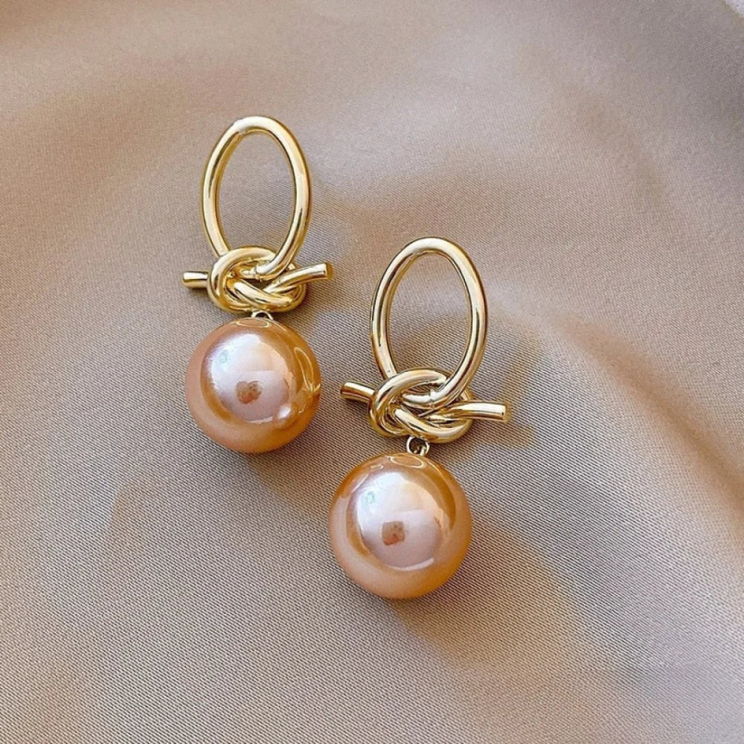 Boucles d'Oreilles Perles Intemporelles Collection Exclusivité Élégante