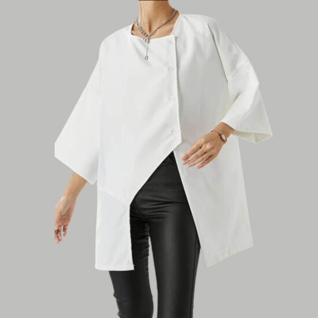 Barbara - Blouse asymétrique élégante