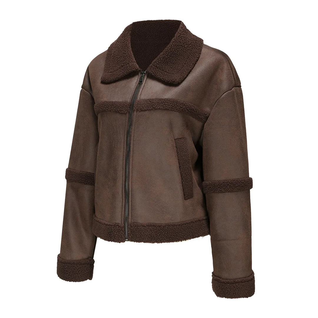 Gia - Veste en Fleece Chaude et Tendance pour Femme