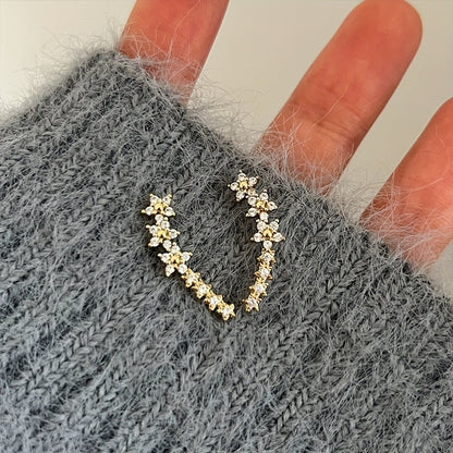 Boucles D Oreilles, Argent Or Rose Collection Édition Limitée Pour Tous Les Styles
