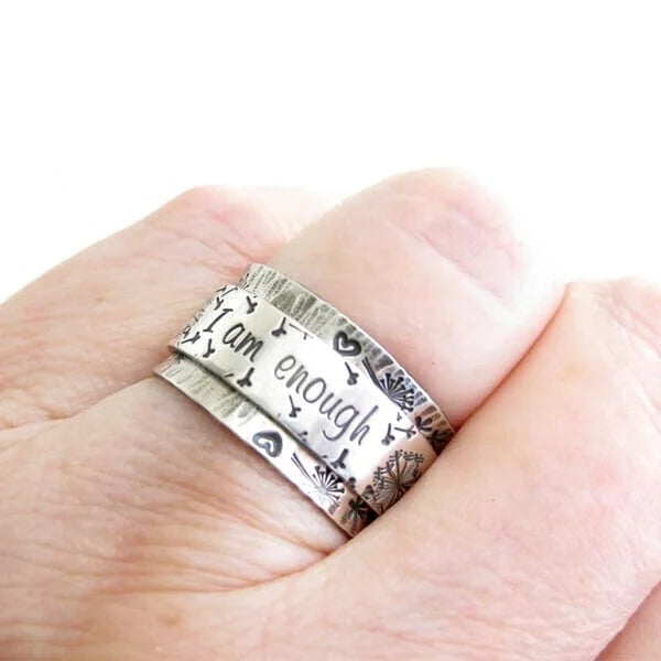 Bague de méditation en pissenlit