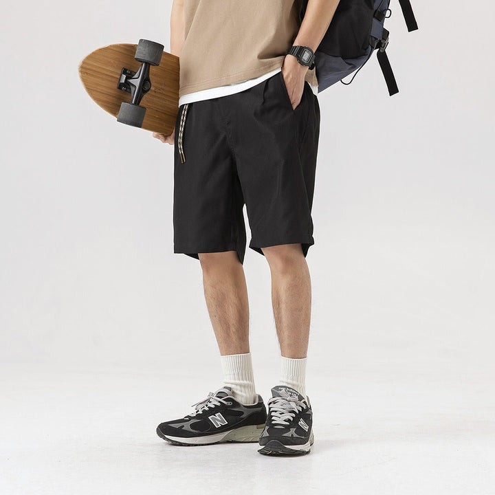 Short homme au design minimaliste dans un style droit décontracté - Damien