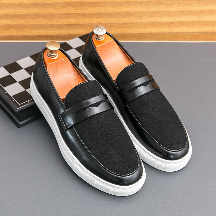 Mocassins décontractés en cuir marron pour hommes - Camden