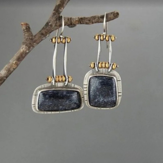 Boucles Oreilles Argent Vintage Privilège