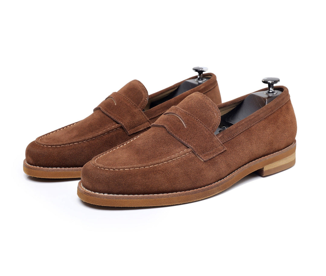 Mocassins en cuir véritable de style classique pour hommes - Whitmore