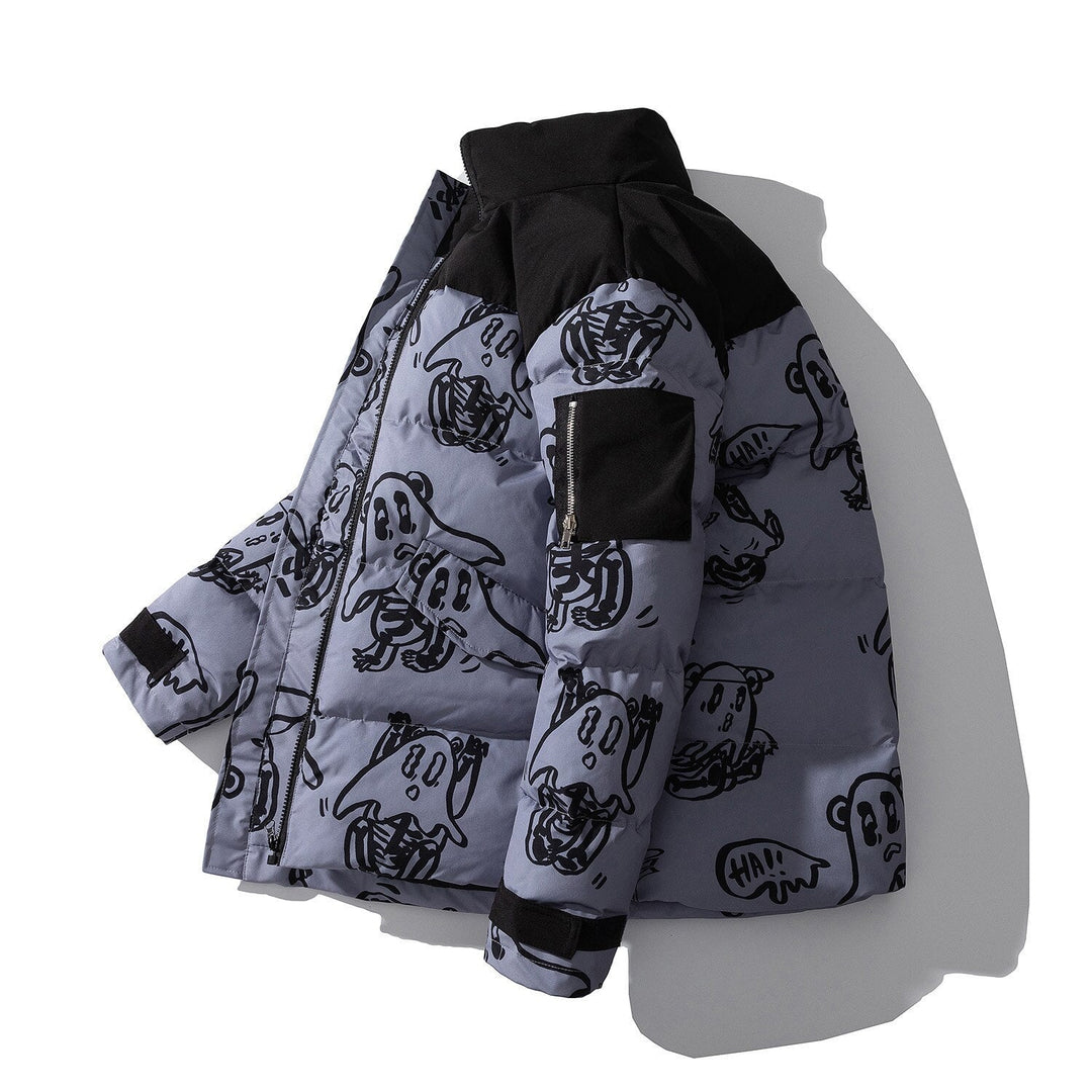 Veste matelassée imprimée - Mauro